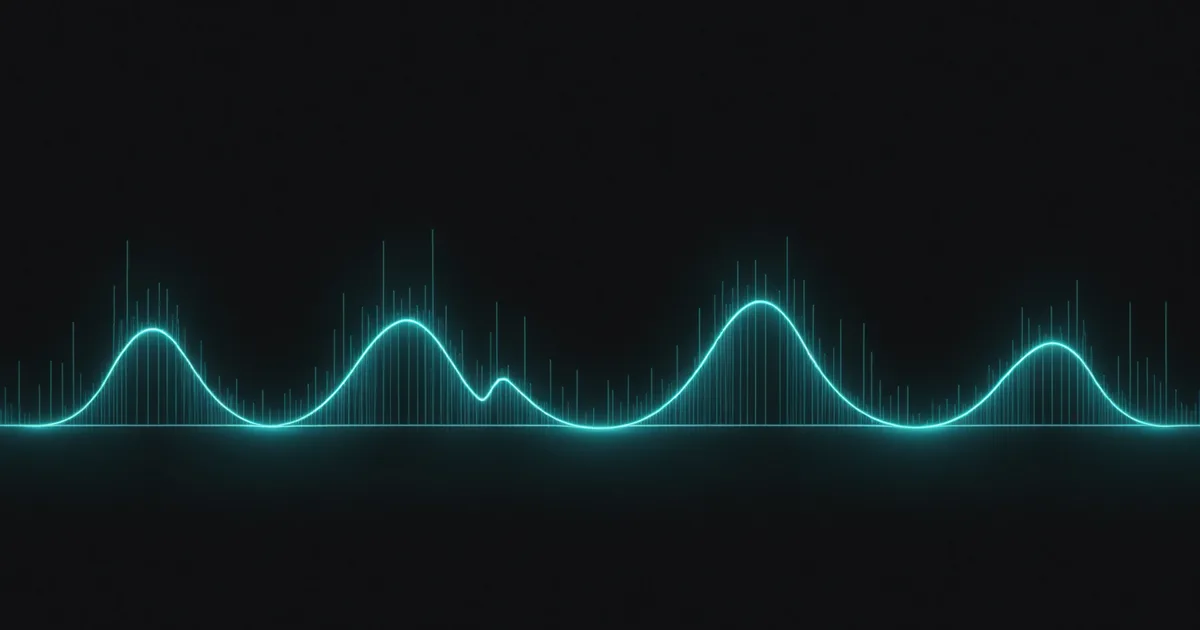Dual signal visualization showing real-time demand sensing versus longer-term forecast projection